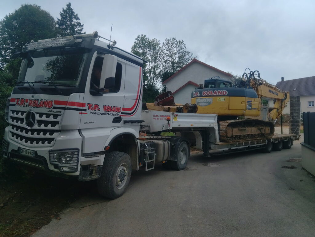 transport d'engins